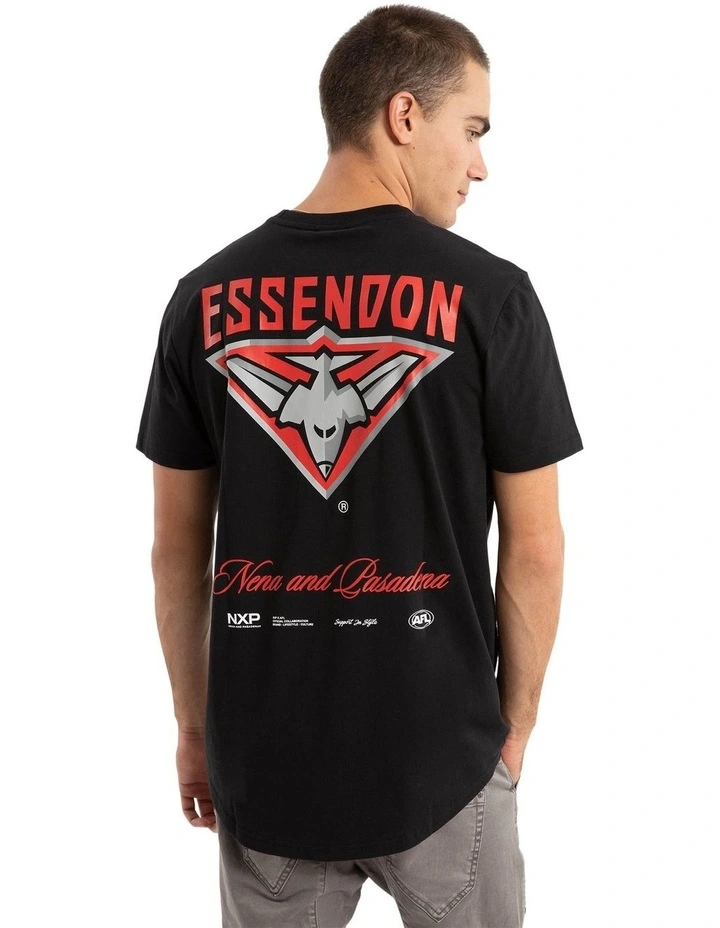 Essendon Prime Tee in Black image 1