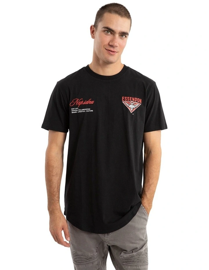 Essendon Prime Tee in Black image 2