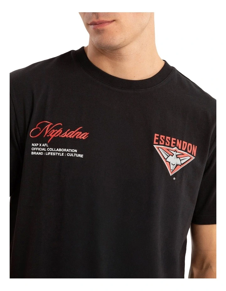 Essendon Prime Tee in Black image 4