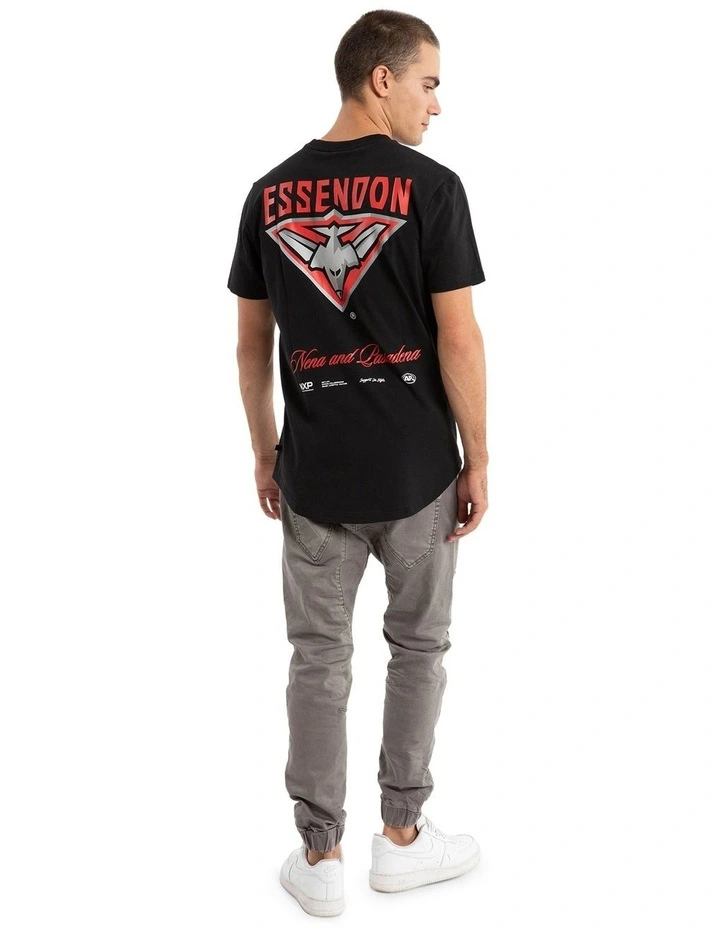 Essendon Prime Tee in Black image 5