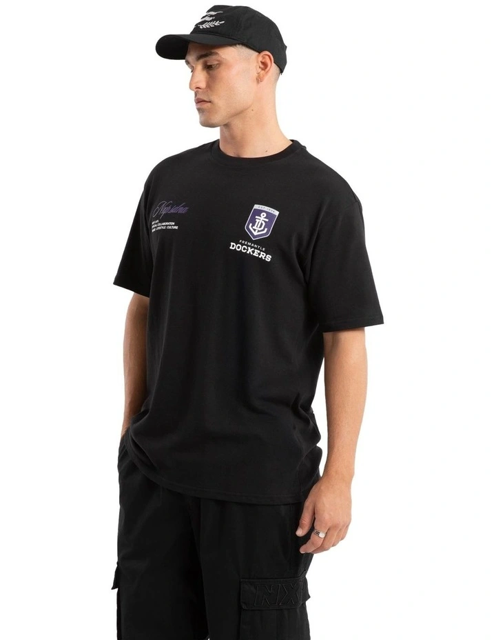 Fremantle Season Tee in Black image 3