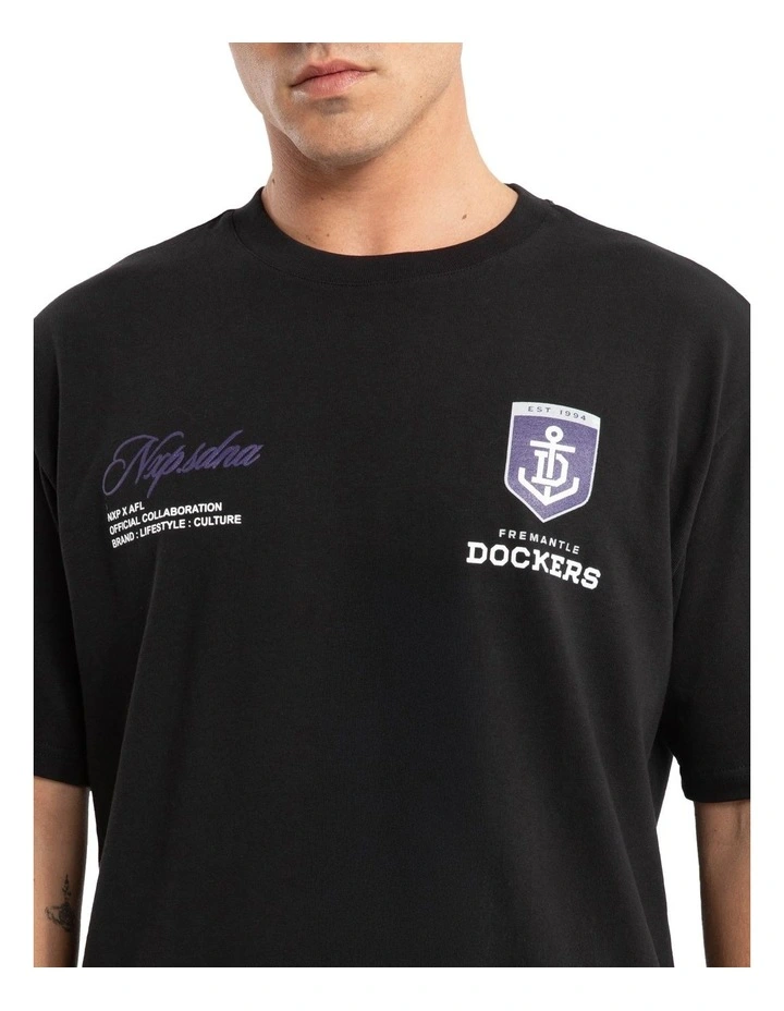 Fremantle Season Tee in Black image 4