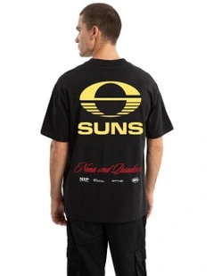 Gold Coast Season Tee in Black