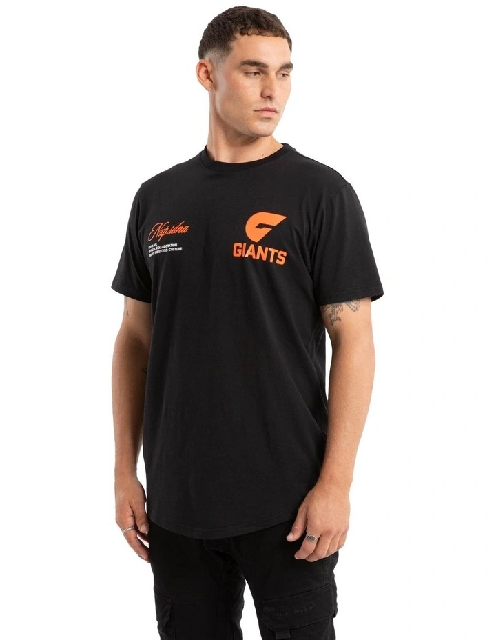 Giants Season Tee in Black image 3
