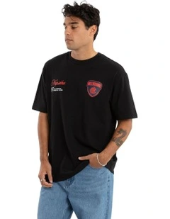 Melbourne Season Tee in Black