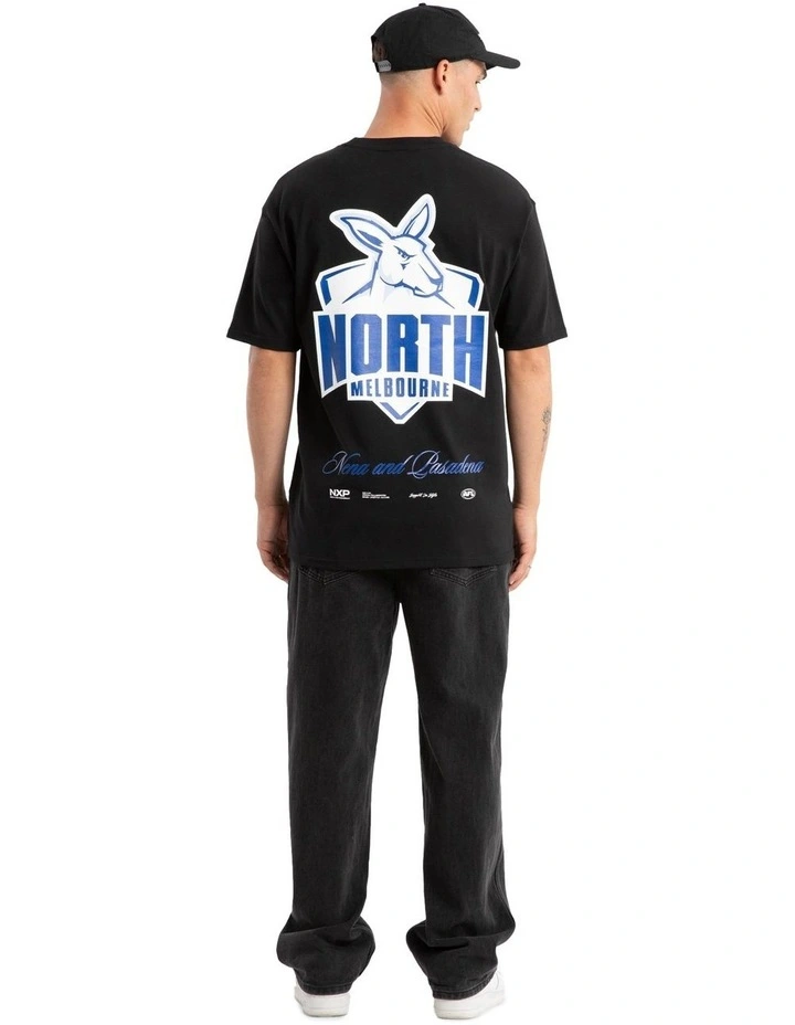 North Melb Season Tee in Black image 6