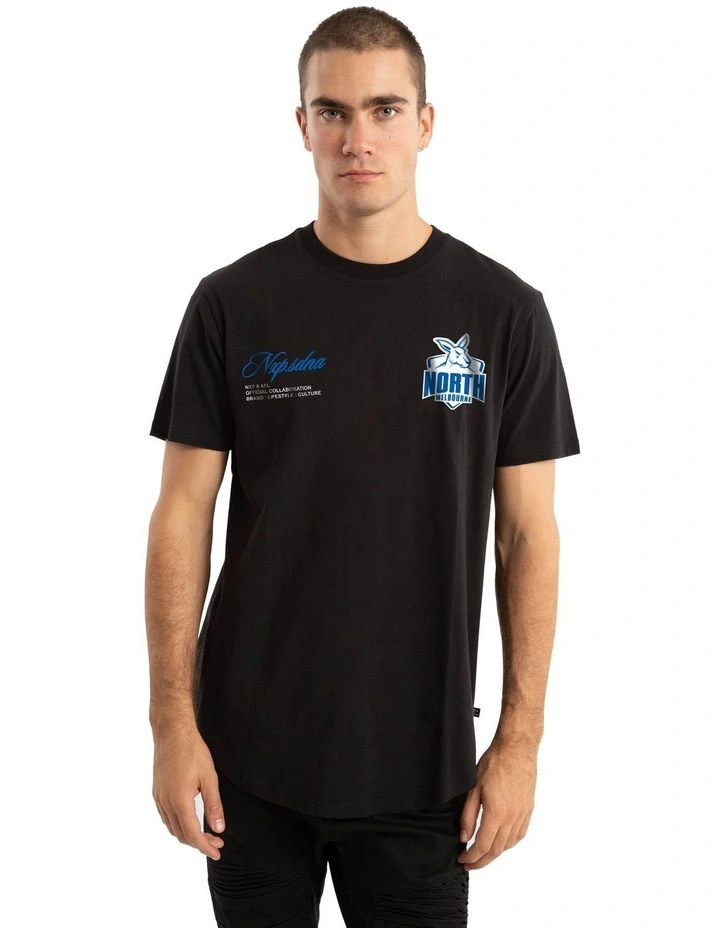 North Melb Season Tee in Black image 2
