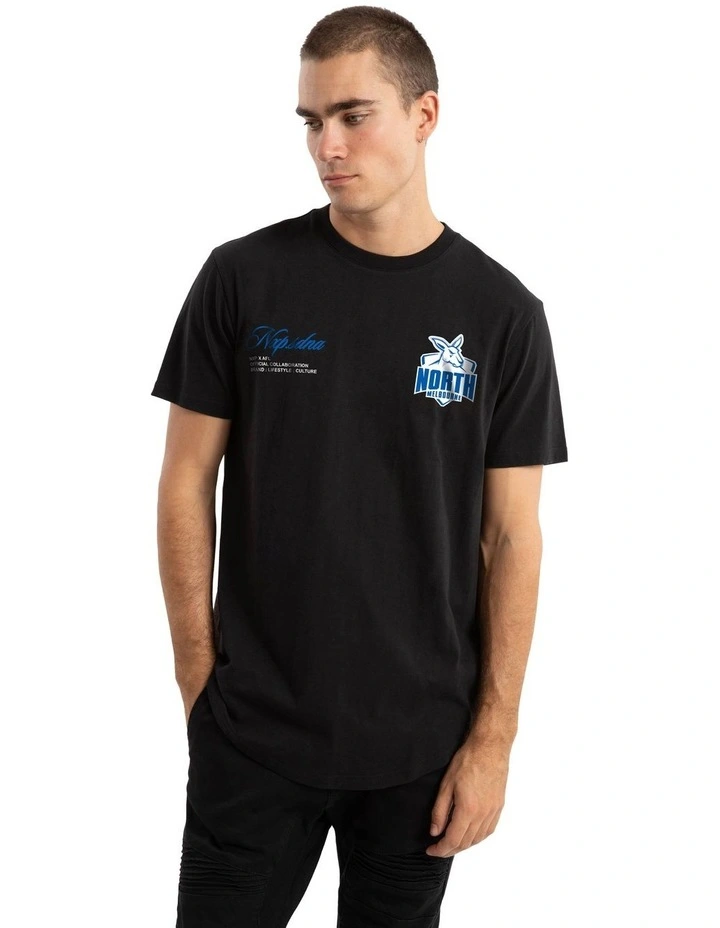North Melb Season Tee in Black image 4