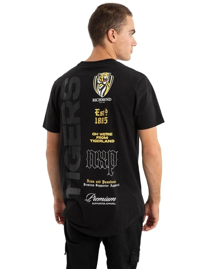 Richmond Vert Tee in Black image 1