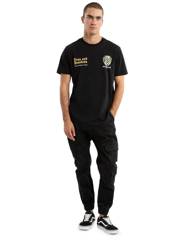 Richmond Vert Tee in Black image 2