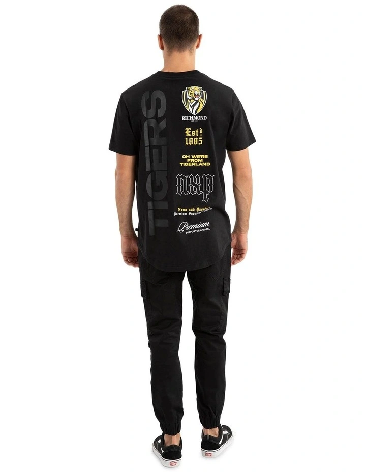 Richmond Vert Tee in Black image 6