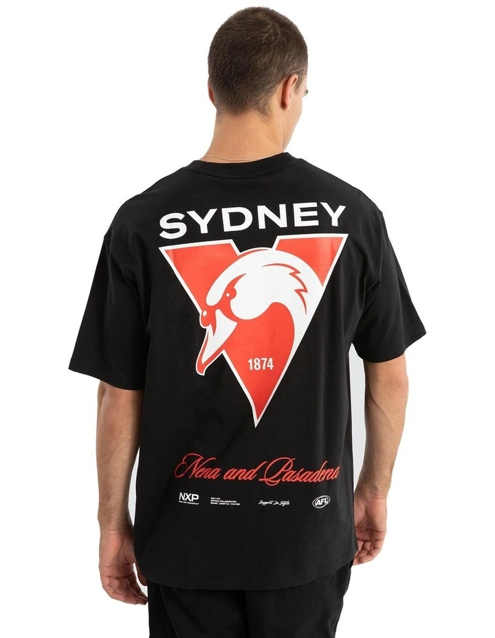 Sydney Season Tee in Black image 1