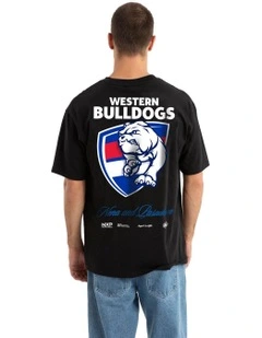 Bulldogs Season Tee in Black