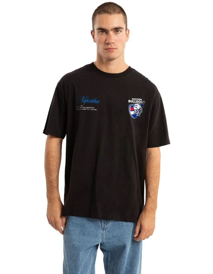 Bulldogs Season Tee in Black image 2