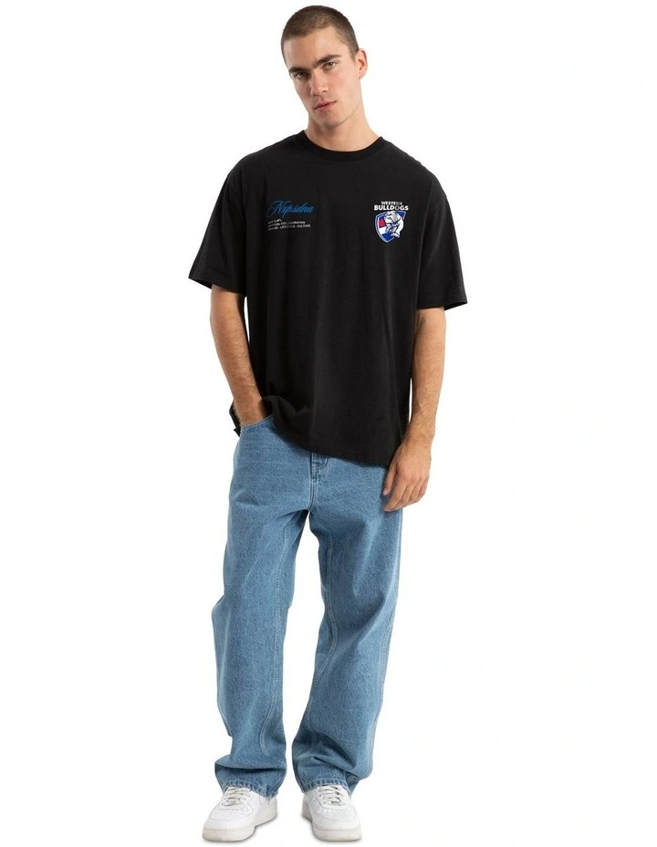 Bulldogs Season Tee in Black image 3