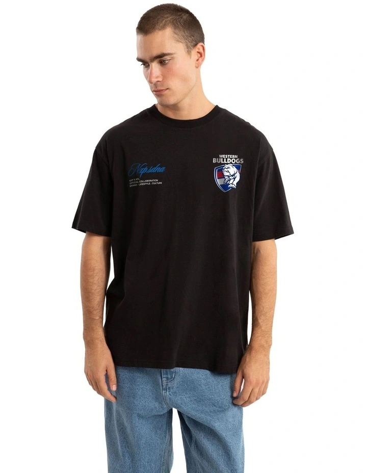 Bulldogs Season Tee in Black image 4