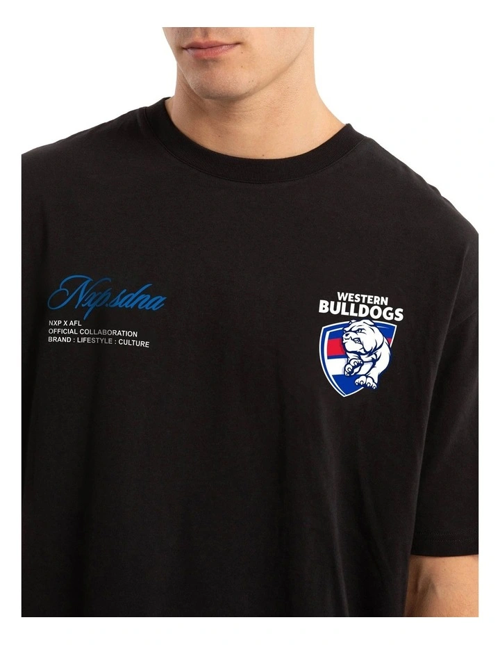 Bulldogs Season Tee in Black image 5