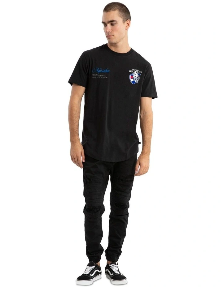 Bulldogs Season Tee in Black image 4
