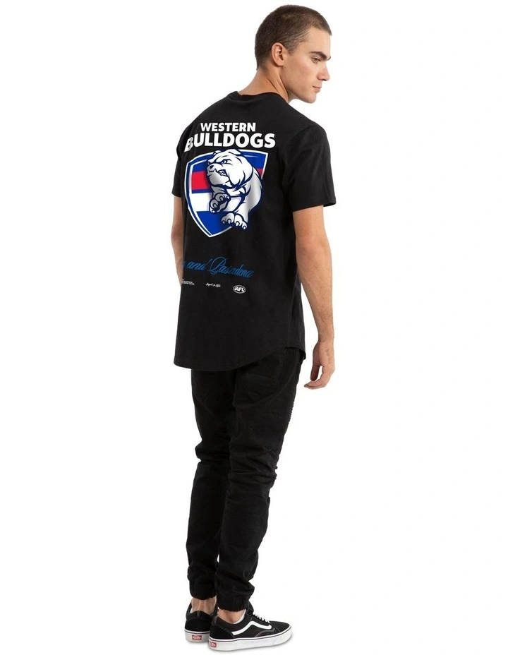 Bulldogs Season Tee in Black image 6