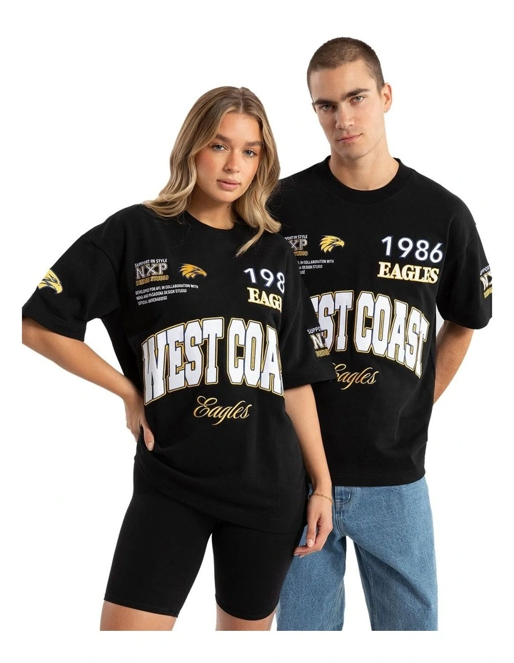 West Coast Academy Tee in Black image 5