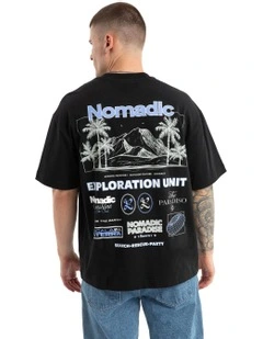 Sponsor Street Tee in Black