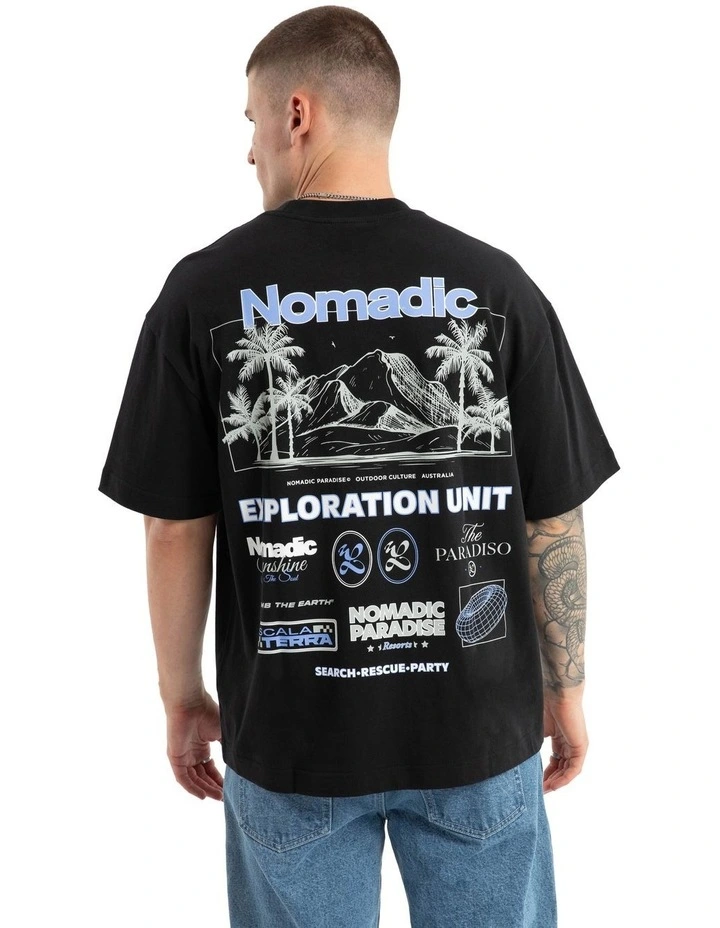 Sponsor Street Tee in Black image 1