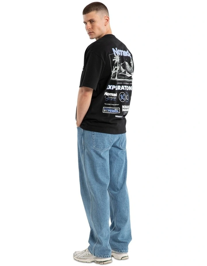 Sponsor Street Tee in Black image 5