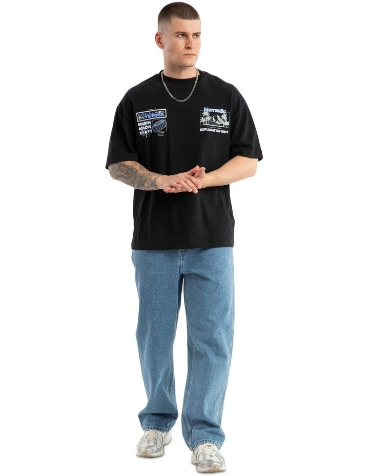 Sponsor Street Tee in Black image 6