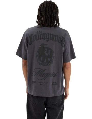 Collingwood T18 Raptor Tee in Asphalt