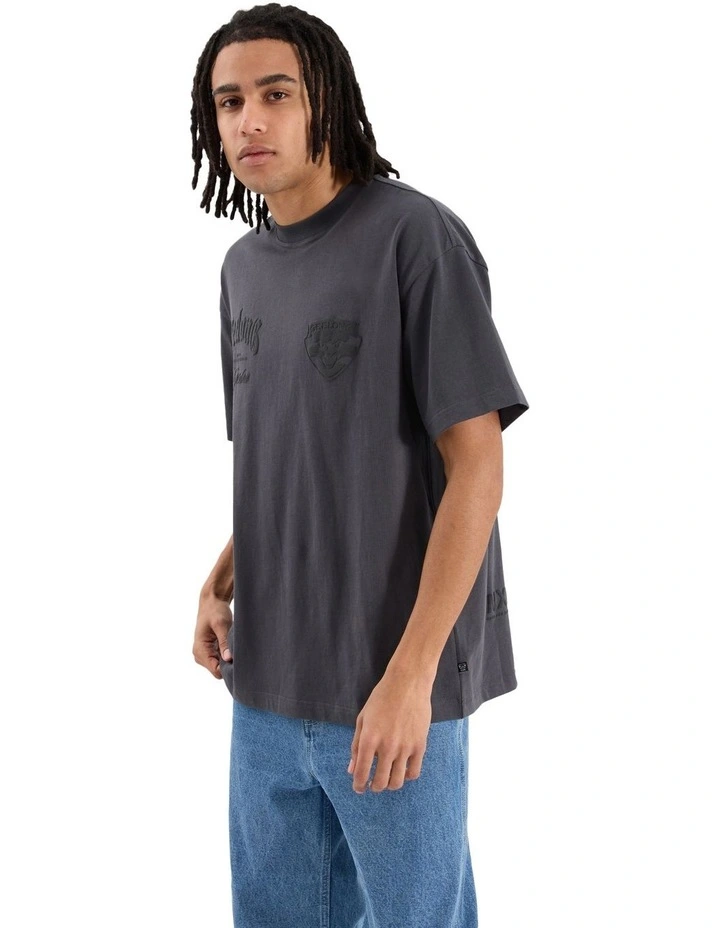 AFL Geelong T18 Raptor Tee in Asphalt image 3