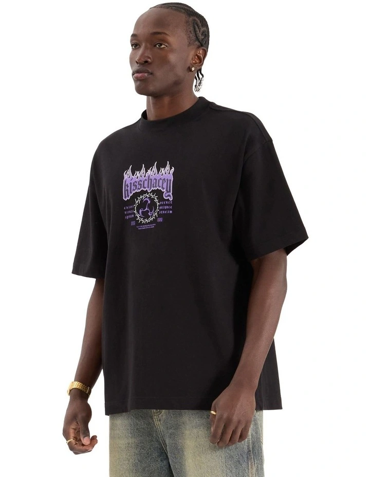 Ember Street Tee in Jet Black image 2