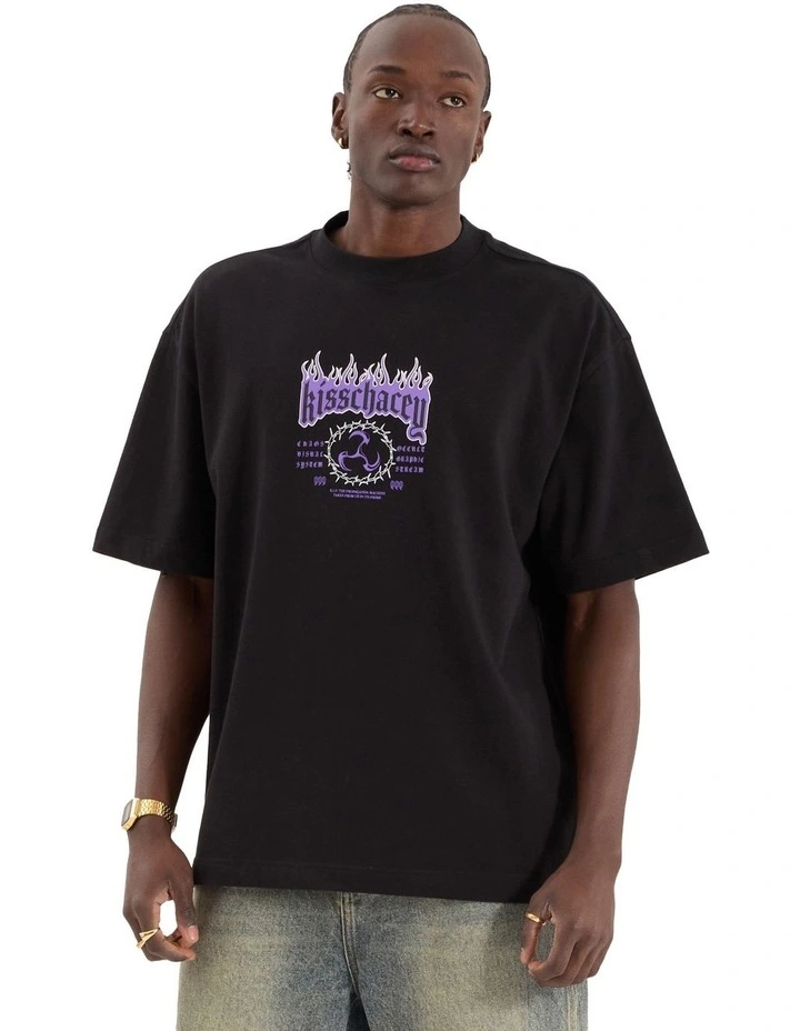 Ember Street Tee in Jet Black image 3
