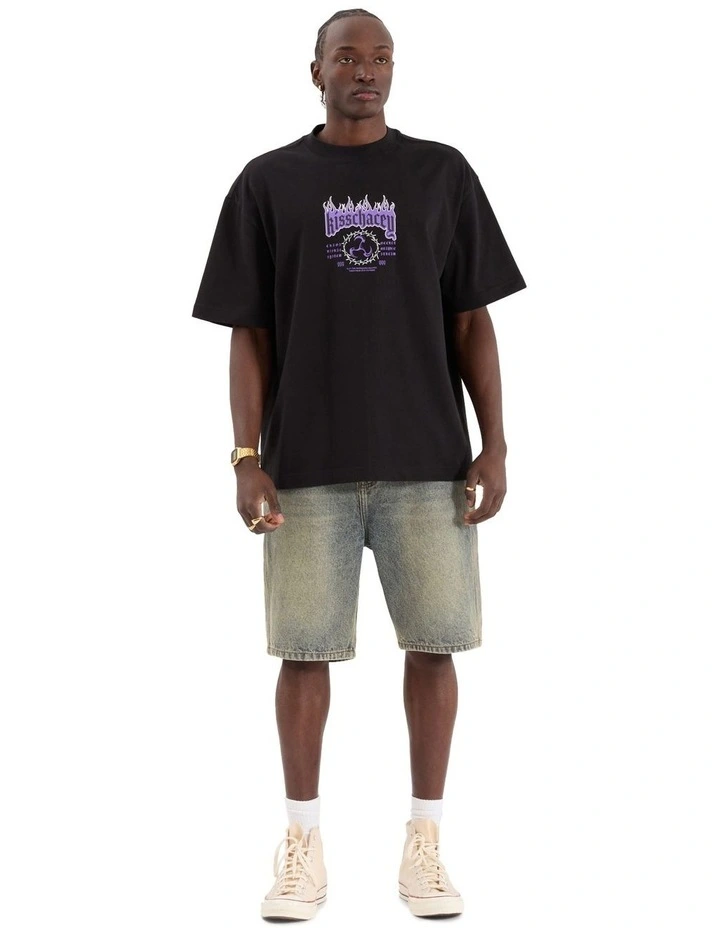 Ember Street Tee in Jet Black image 4