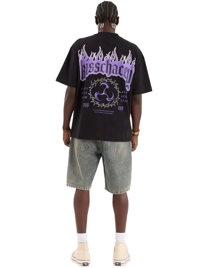 Ember Street Tee in Jet Black image 5
