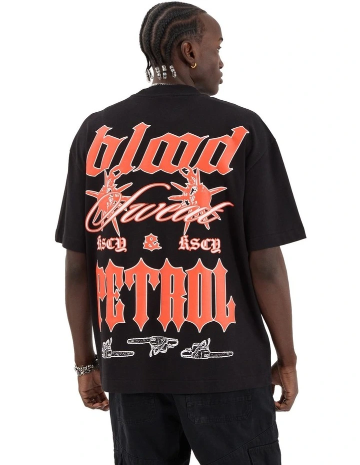 Sweat Street Tee in Jet Black image 1