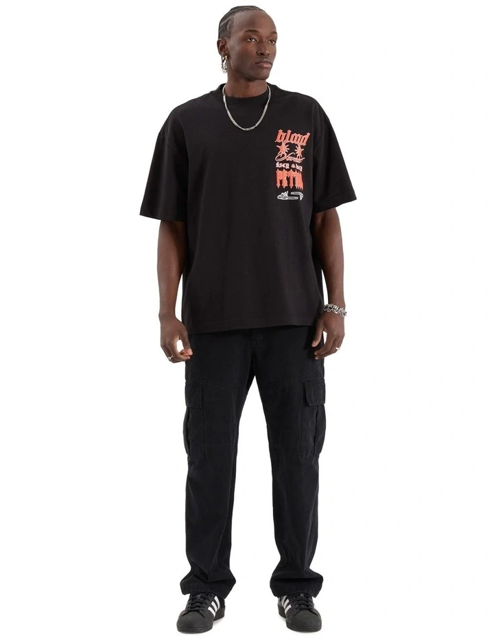 Sweat Street Tee in Jet Black image 4