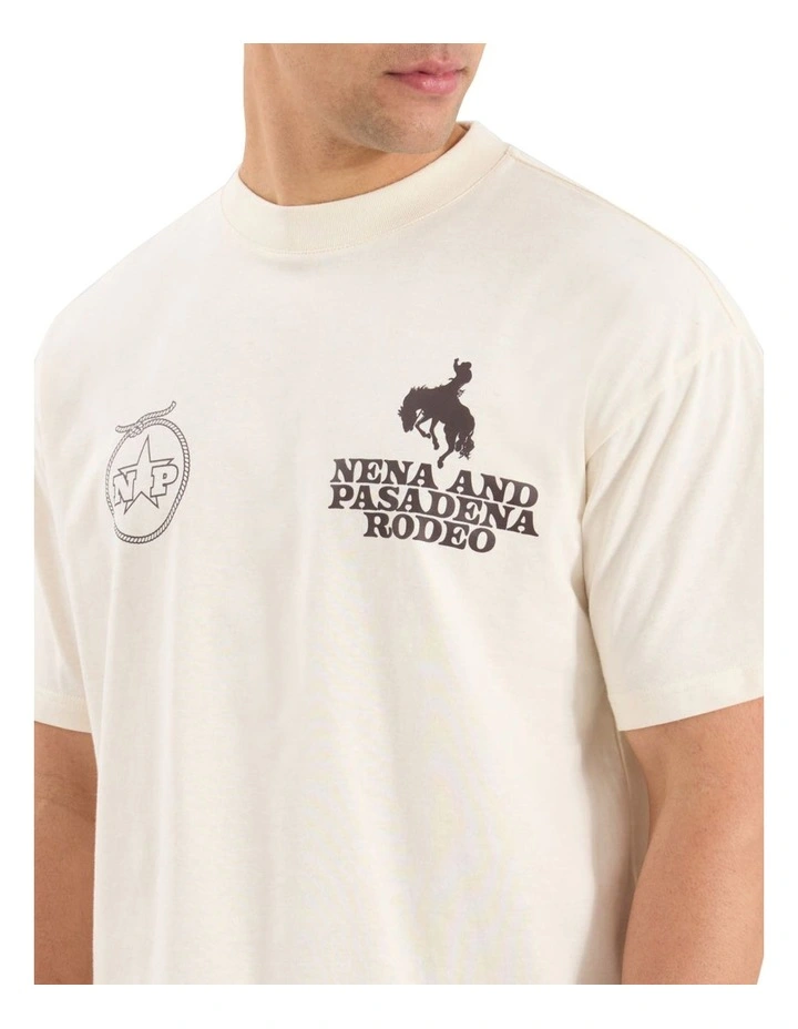 Rodeo Raptor Tee in Tofu image 3
