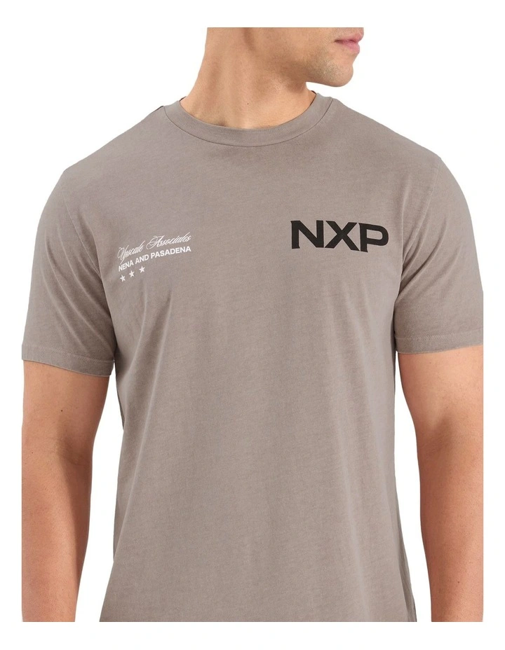 Nena & Pasadena Prancer Dual Curved Tee in Brown | MYER