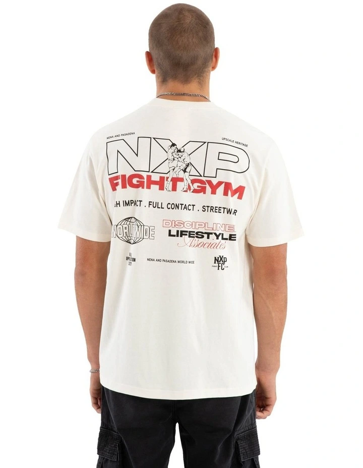 Retrospect Classic Tee in Beige image 1
