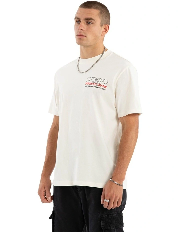 Retrospect Classic Tee in Beige image 3