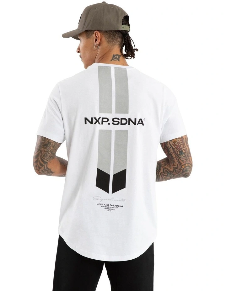 Origin Dual Curved Tee in White image 1