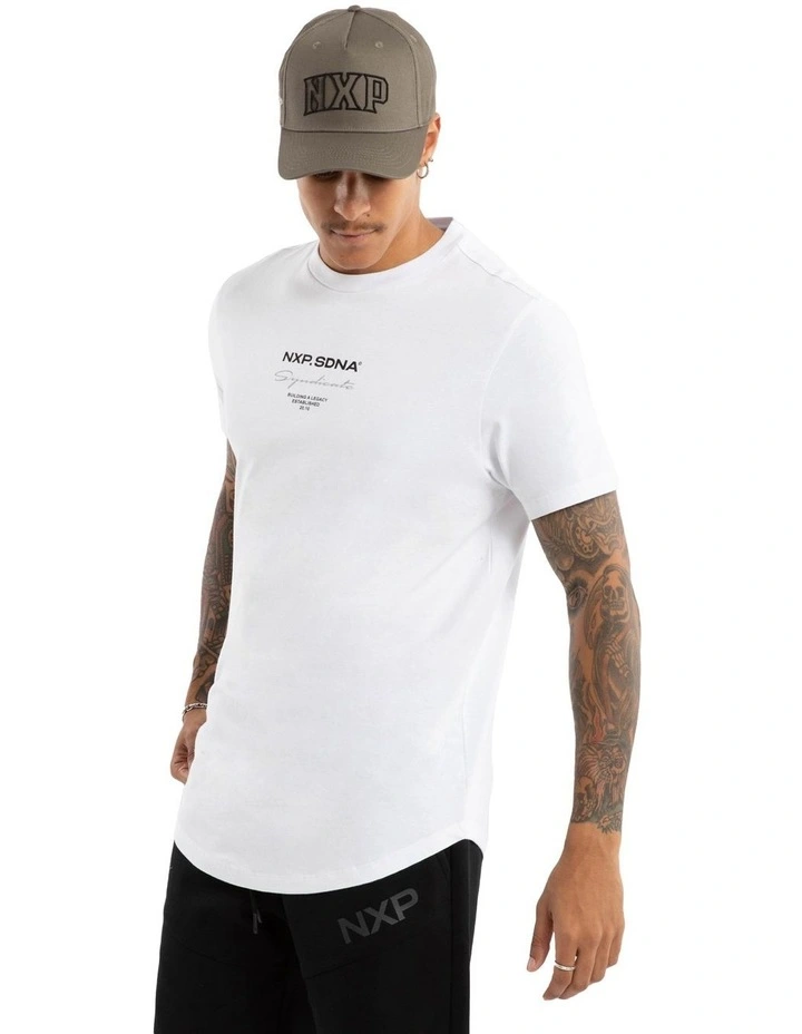 Origin Dual Curved Tee in White image 3