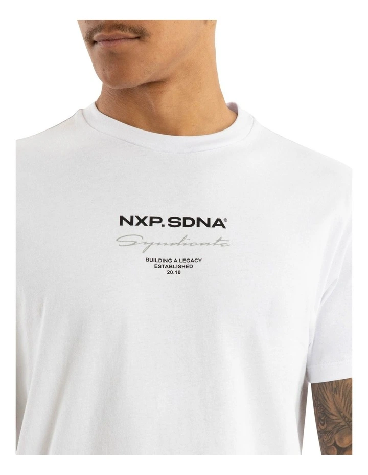 Origin Dual Curved Tee in White image 4