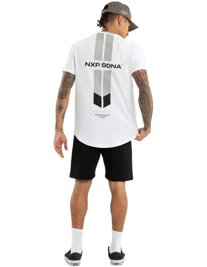 Origin Dual Curved Tee in White image 5