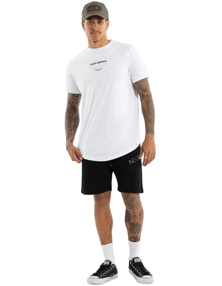 Origin Dual Curved Tee in White image 6