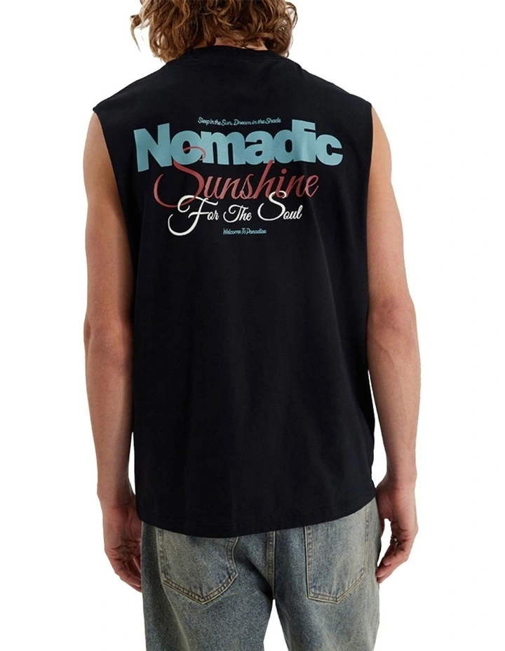Sunshine Street Muscle in Black image 3
