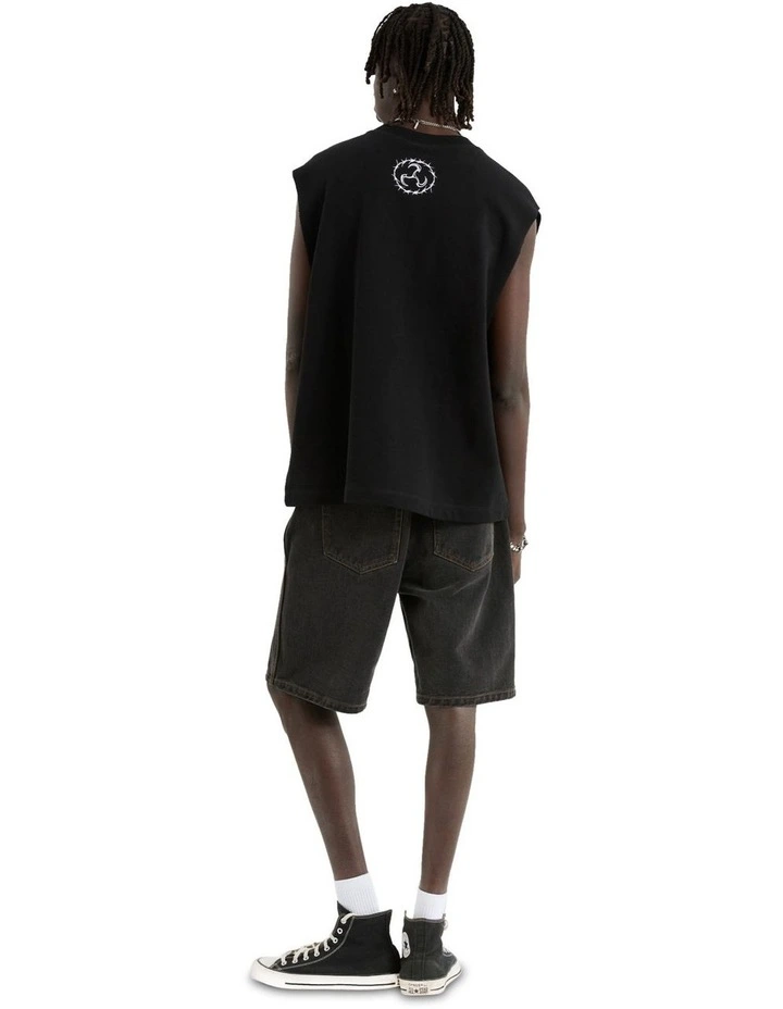 System Mechanic Muscle T-shirt in Black image 3