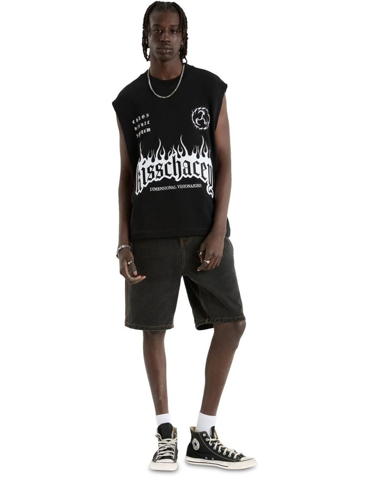 System Mechanic Muscle T-shirt in Black image 4