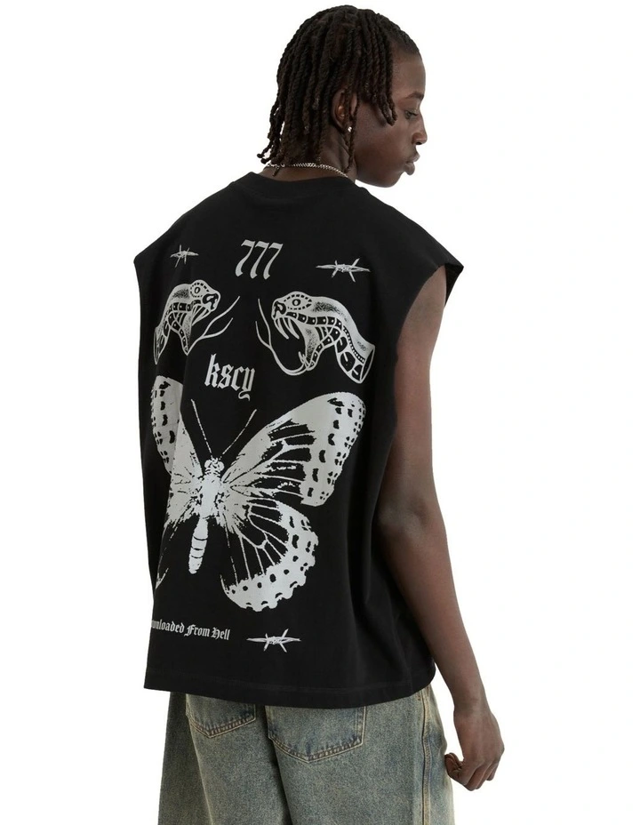 Download Mechanic Muscle T-shirt in Black image 1