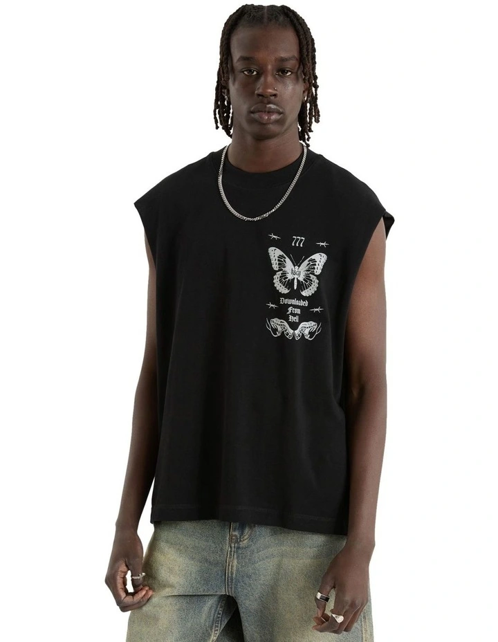 Download Mechanic Muscle T-shirt in Black image 2